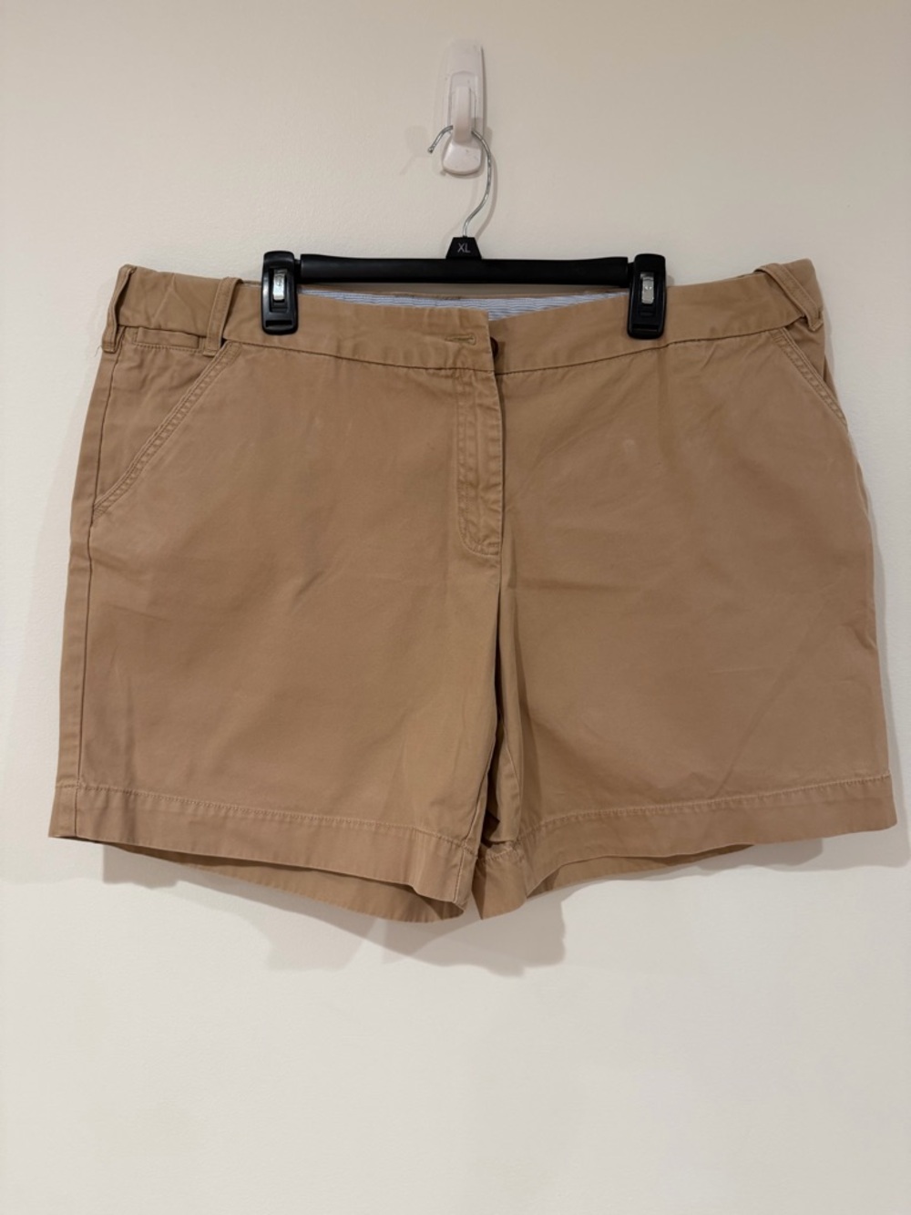 Land’s End Women’s Chino Shorts in Tan